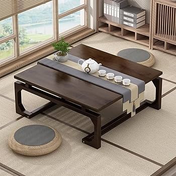 竹　三つ足ローテーブル Amazon.co.jp: 竹 ローテーブル センターテーブル コーヒー読書